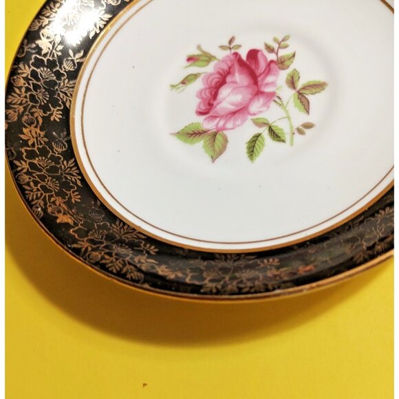 Staffordshire House Fine Bone China Hand Painted Tea Cup and Saucer - Picture 8 of 10